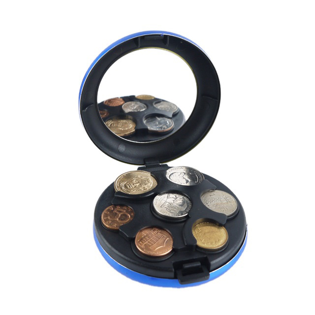 ¿Qué materiales hay para el bolso de monedas?