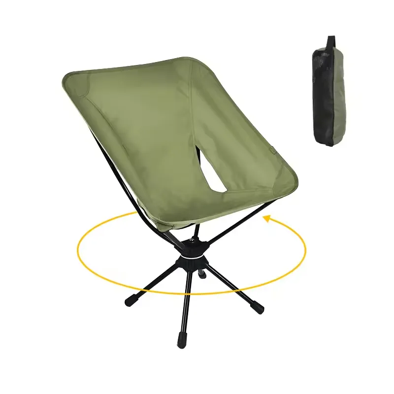 Silla lunar giratoria de 360° para exteriores